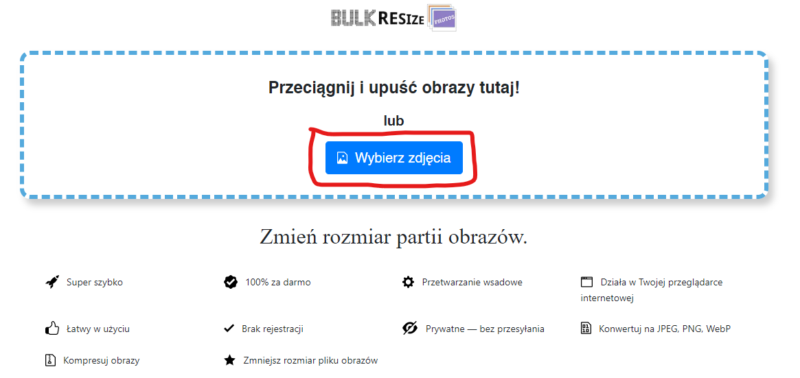 webp bulkresize wybierz zdjecia